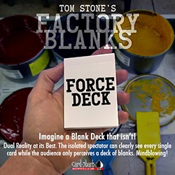 Factory Blank (force deck) - Tom Stone