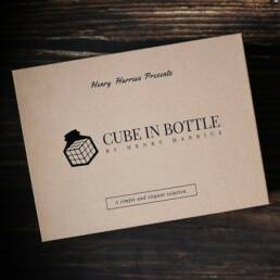 Cube in bottle - Henry Harrius